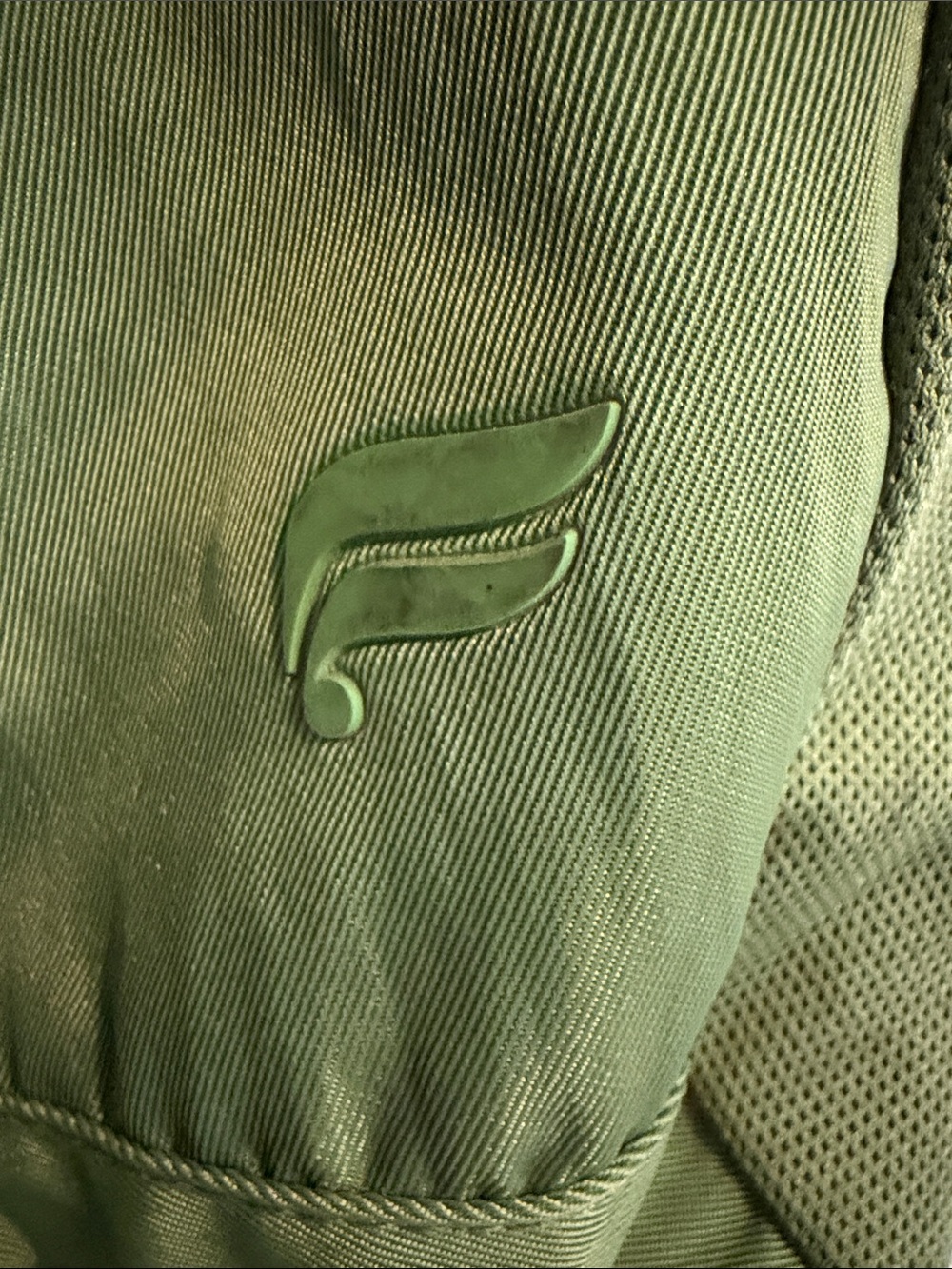 Fabletics Green Roll-Top Backpack - Picture 2 of 6